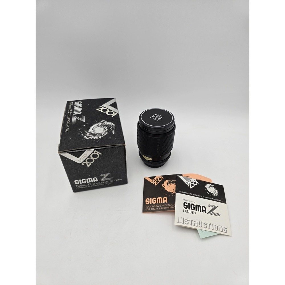 Sigma Z 135mm‎ Telephoto f2.8 Pantel lens In box For Pentax ES
